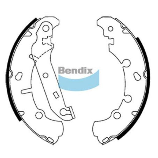 Bendix Brake Shoe Set BS5001