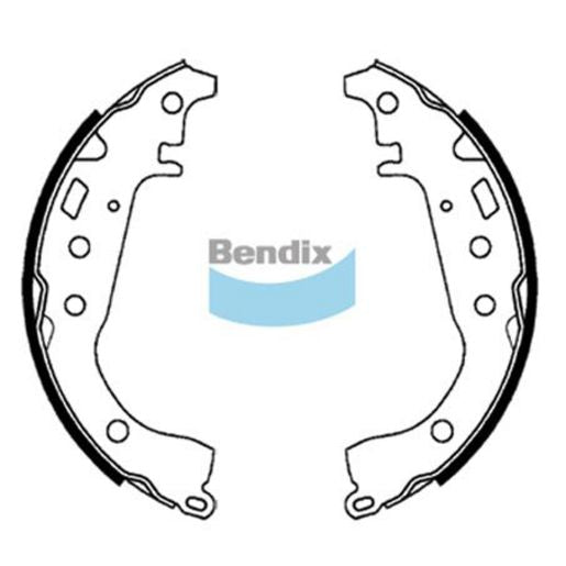 Bendix Brake Shoe Set BS5004