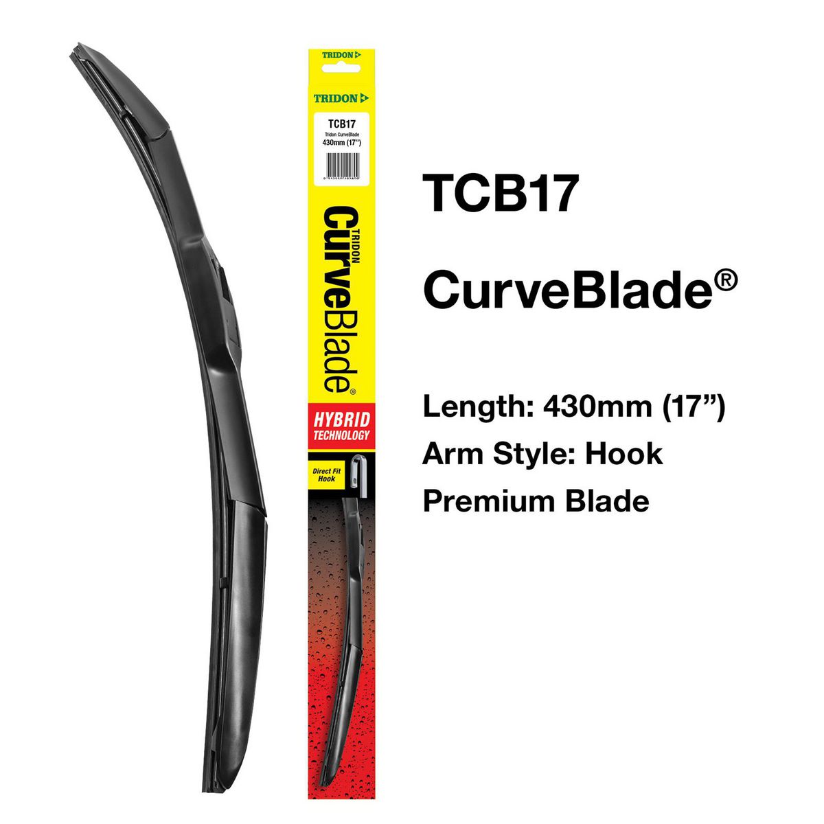 Tridon Wiper Tridon CurveBlade TCB17