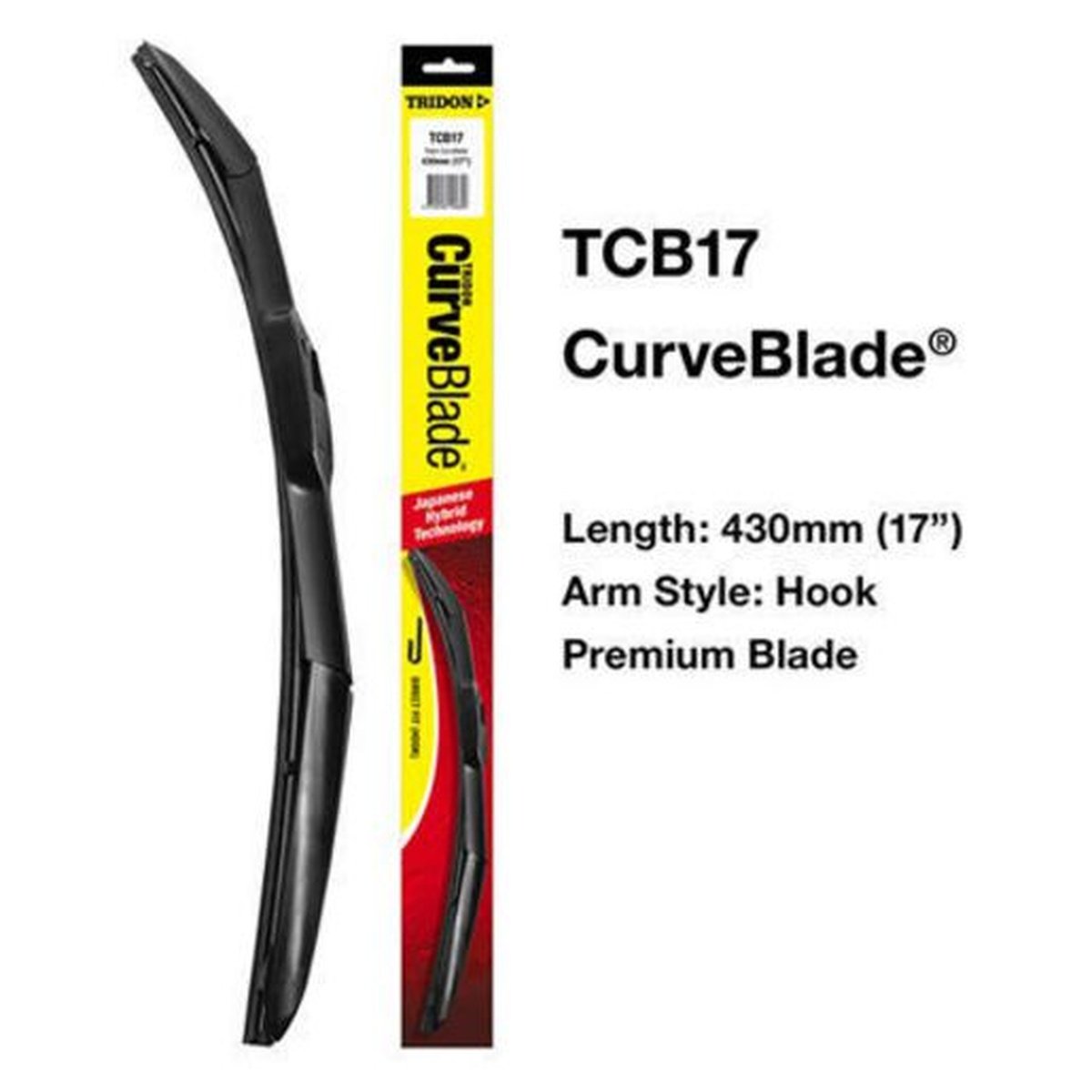 Tridon Wiper Tridon CurveBlade TCB17