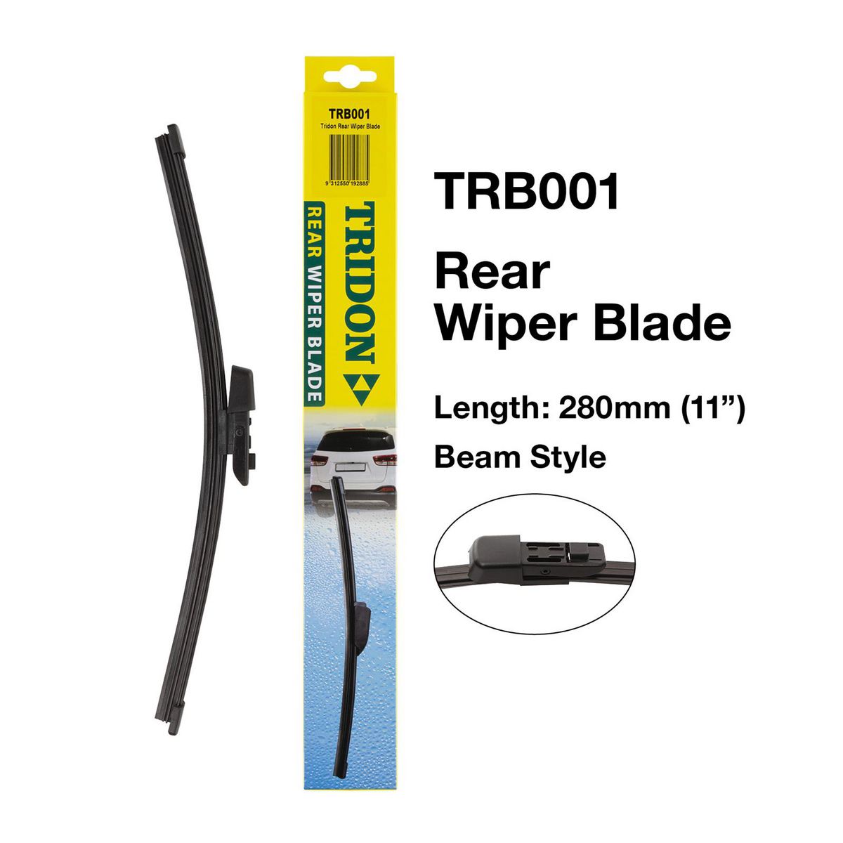 Tridon Wiper Tridon Rear Blade TRB001