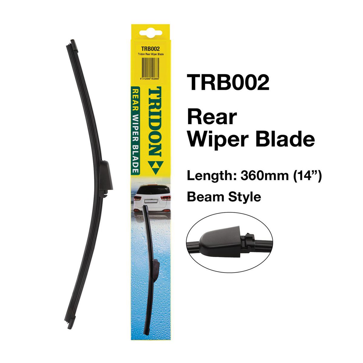 Tridon Wiper Tridon Rear Blade TRB002