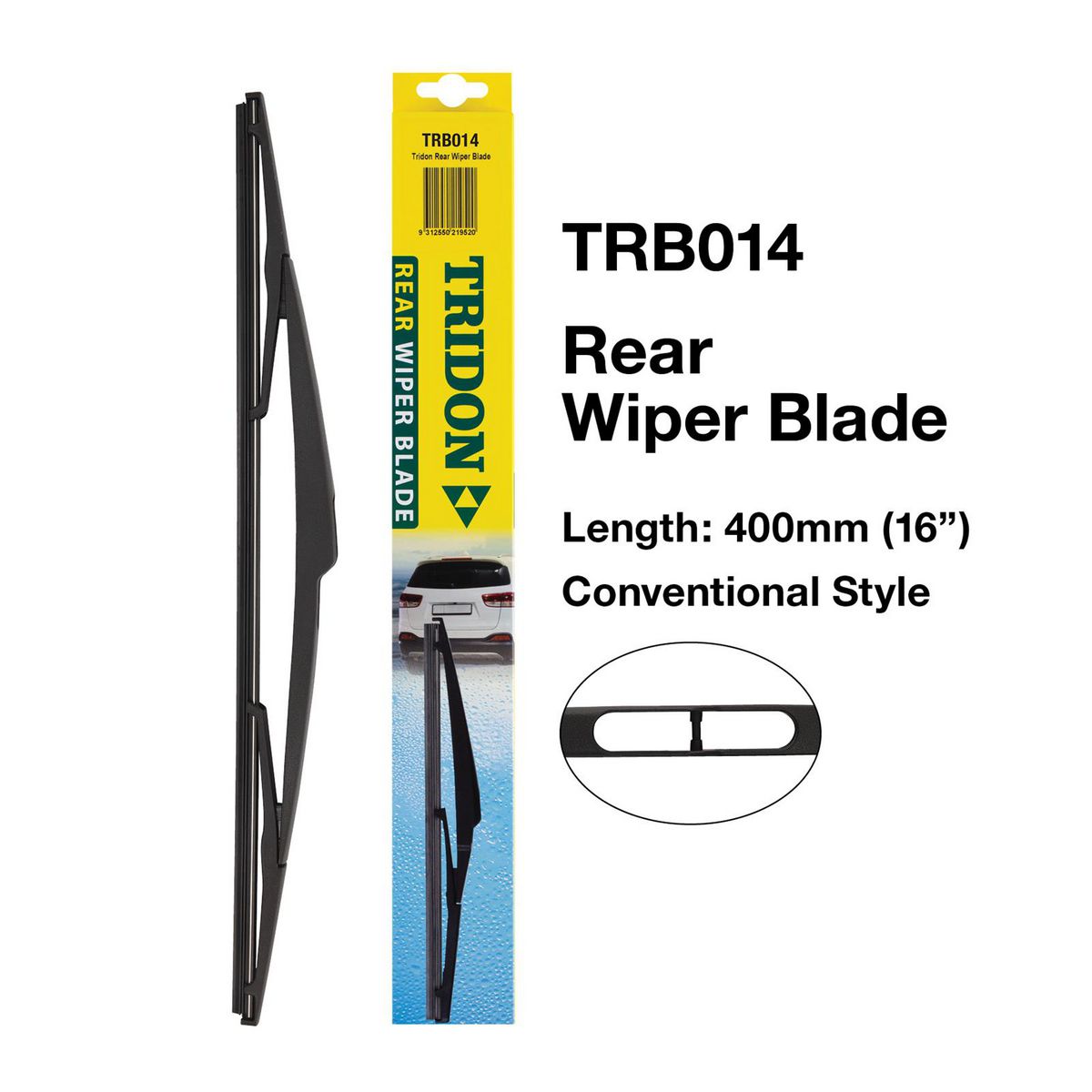 Tridon Wiper Tridon Rear Blade TRB014