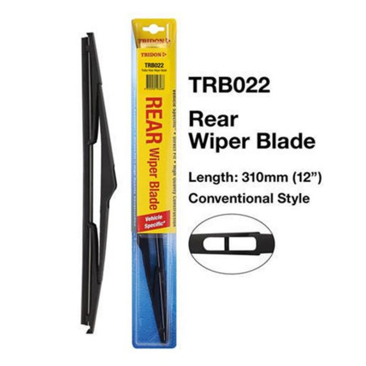Tridon Wiper Tridon Rear Blade TRB022