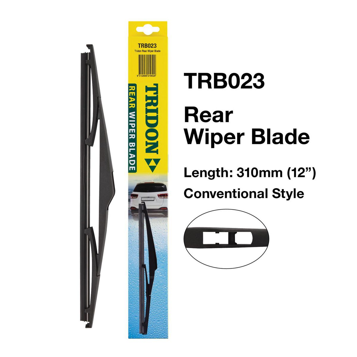 Tridon Wiper Tridon Rear Blade TRB023