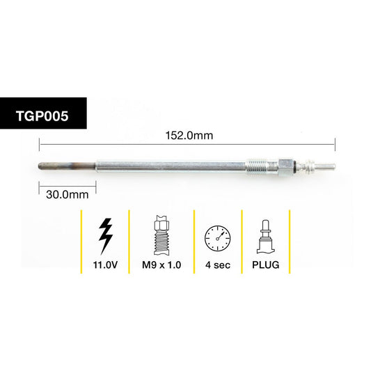 Tridon Glow Plug TGP005