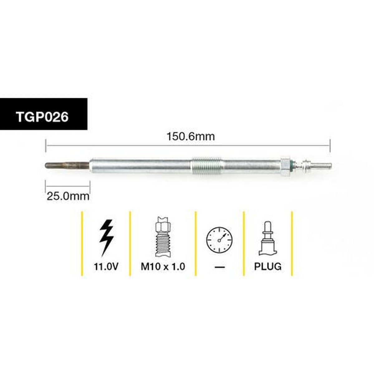 Tridon Glow Plug TGP026