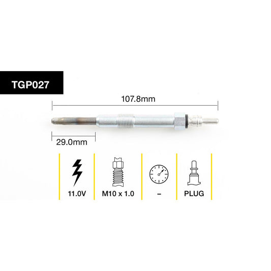 Tridon Glow Plug TGP027