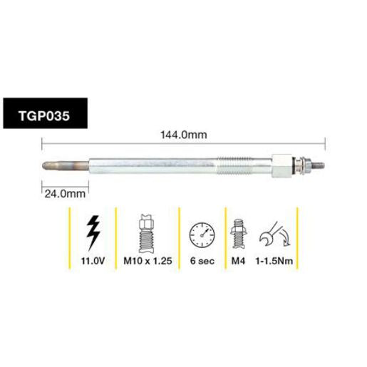 Tridon Glow Plug TGP035