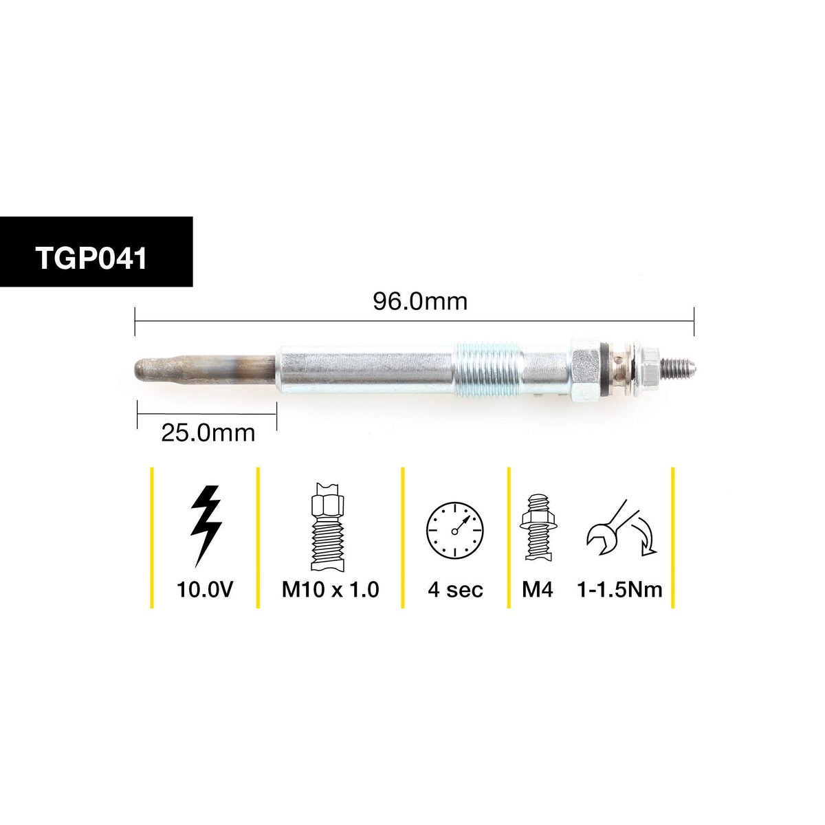 Tridon Glow Plug TGP041