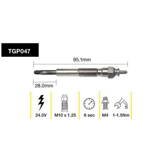 Tridon Glow Plug TGP047