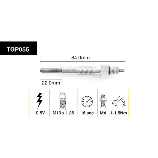 Tridon Glow Plug TGP055