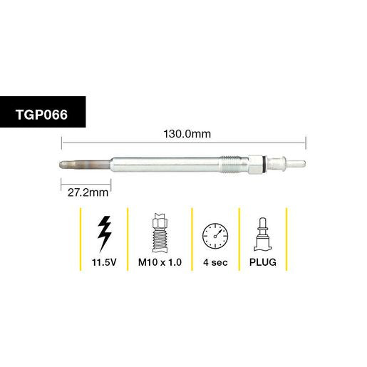 Tridon Glow Plug TGP066