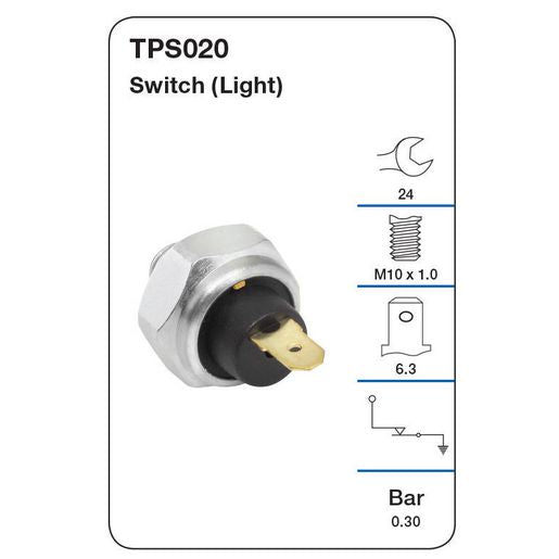 Tridon Oil Pressure Switch TPS020