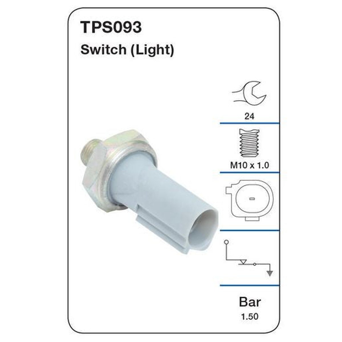 Tridon Oil Pressure Switch TPS093