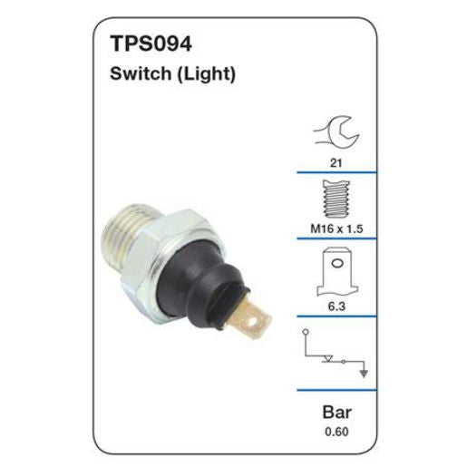 Tridon Oil Pressure Switch TPS094