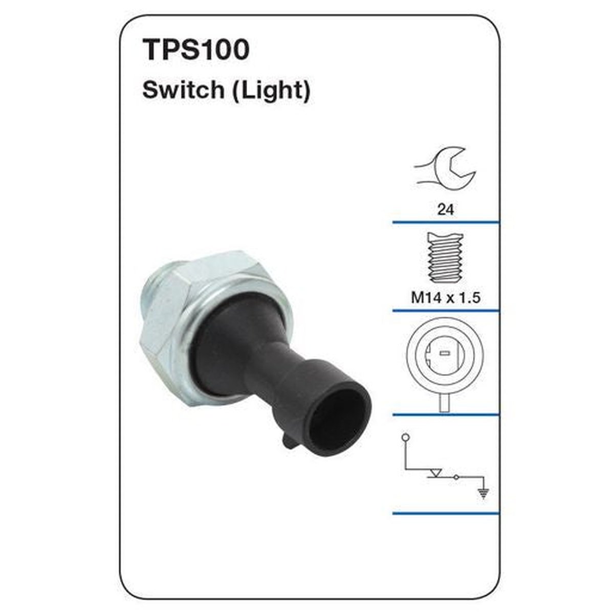 Tridon Oil Pressure Switch TPS100