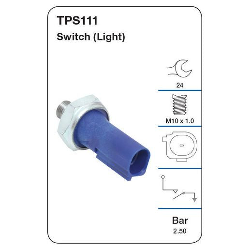 Tridon Oil Pressure Switch TPS111