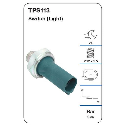 Tridon Oil Pressure Switch TPS113