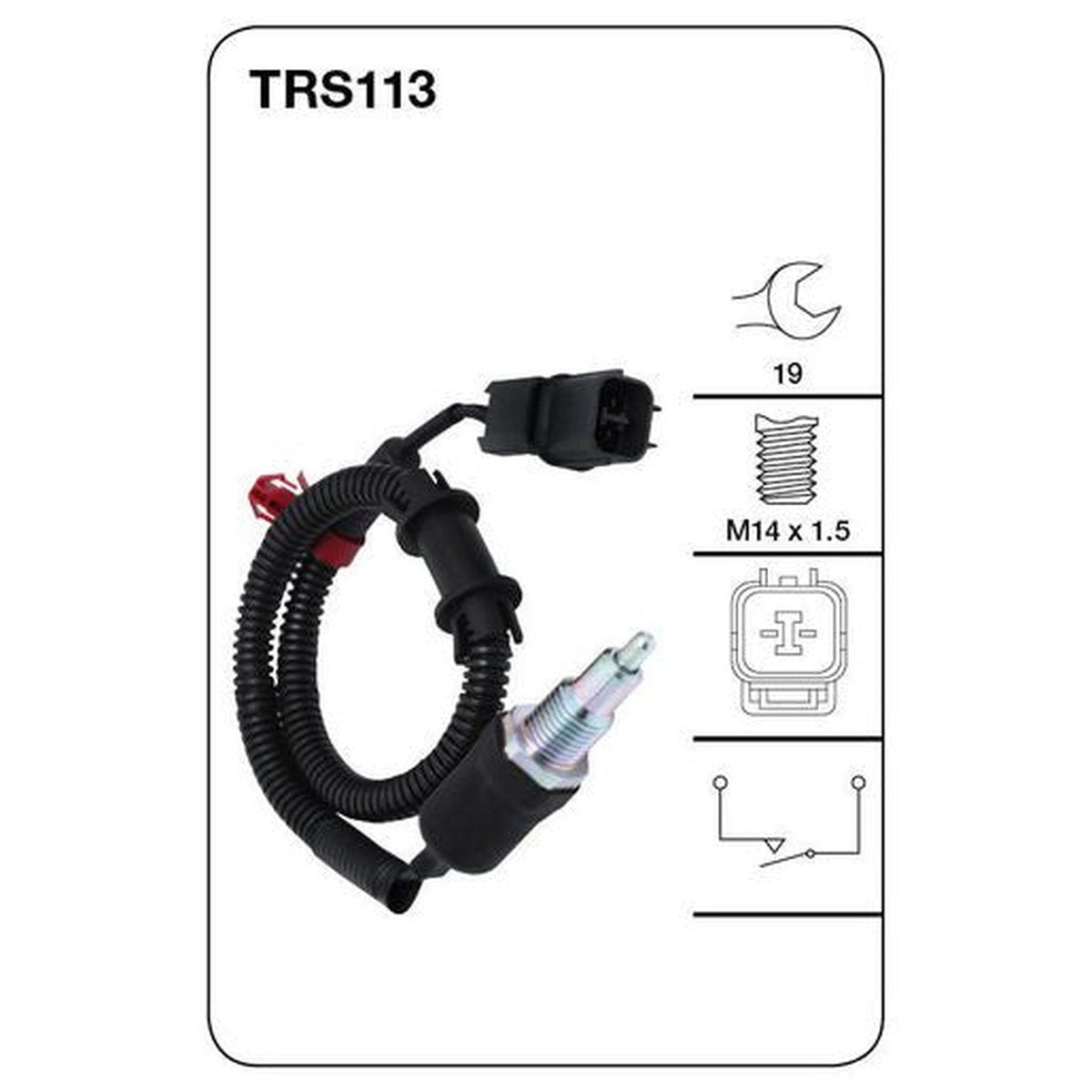 Tridon Reverse Light switch TRS113