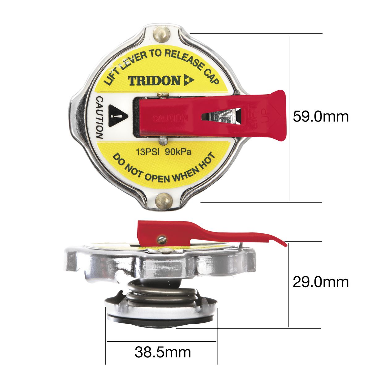 Tridon Radiator Cap Safety Lever CA20135L