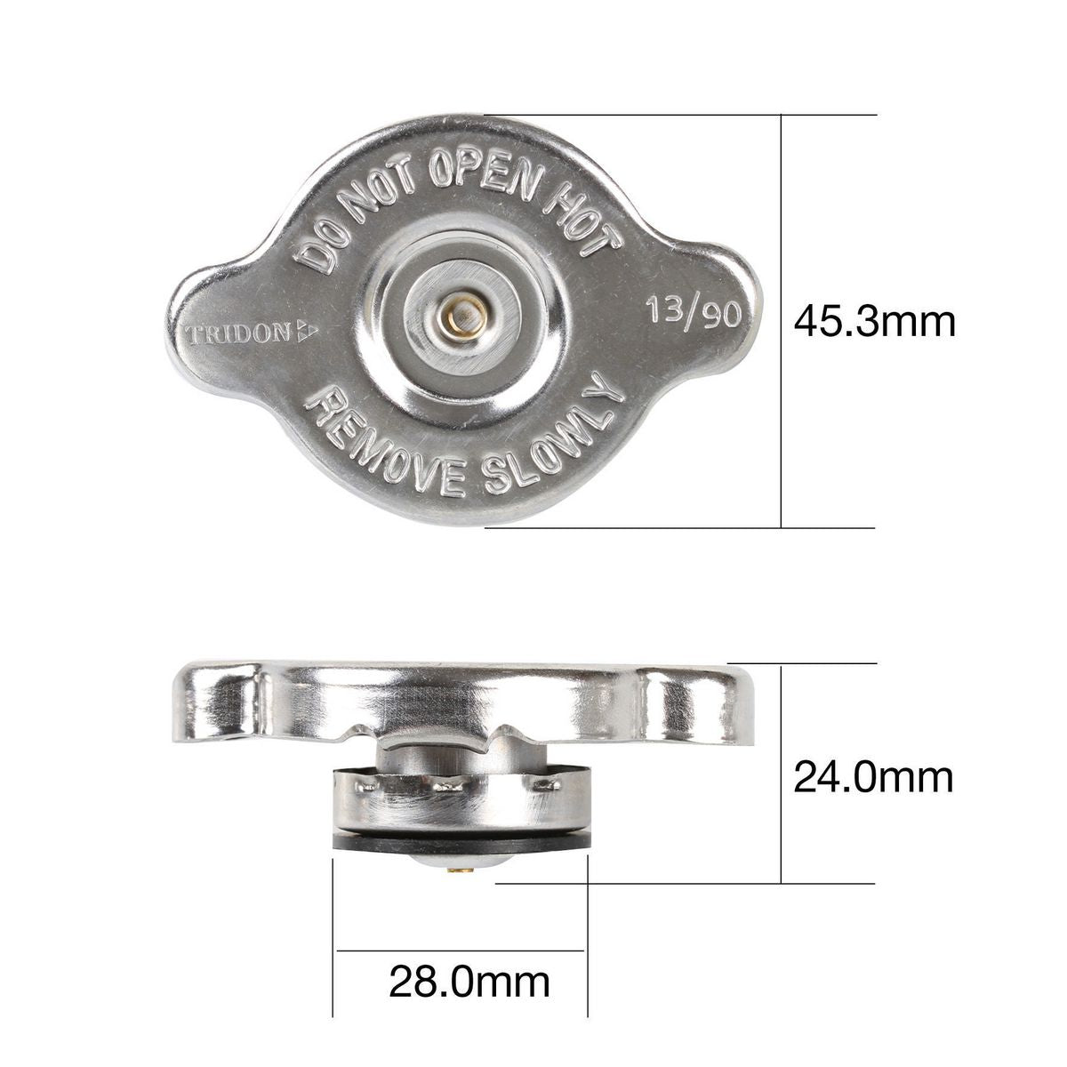 Tridon Recovery Radiator Cap 10 Pack CB1390-10