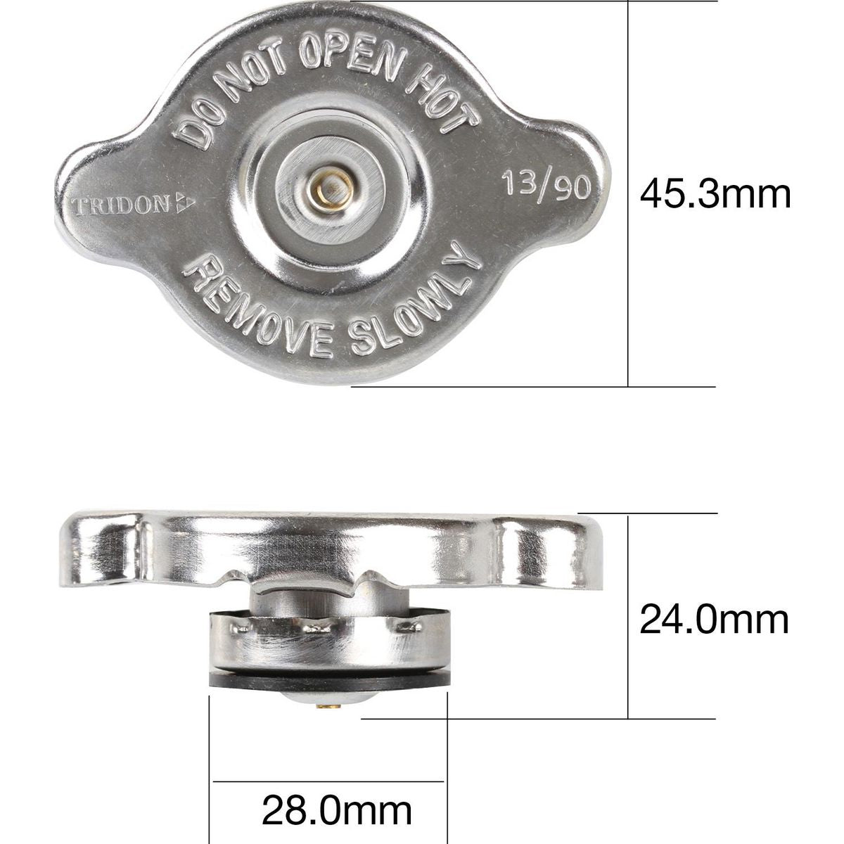 Tridon Recovery Radiator Cap 10 Pack CB1390-10