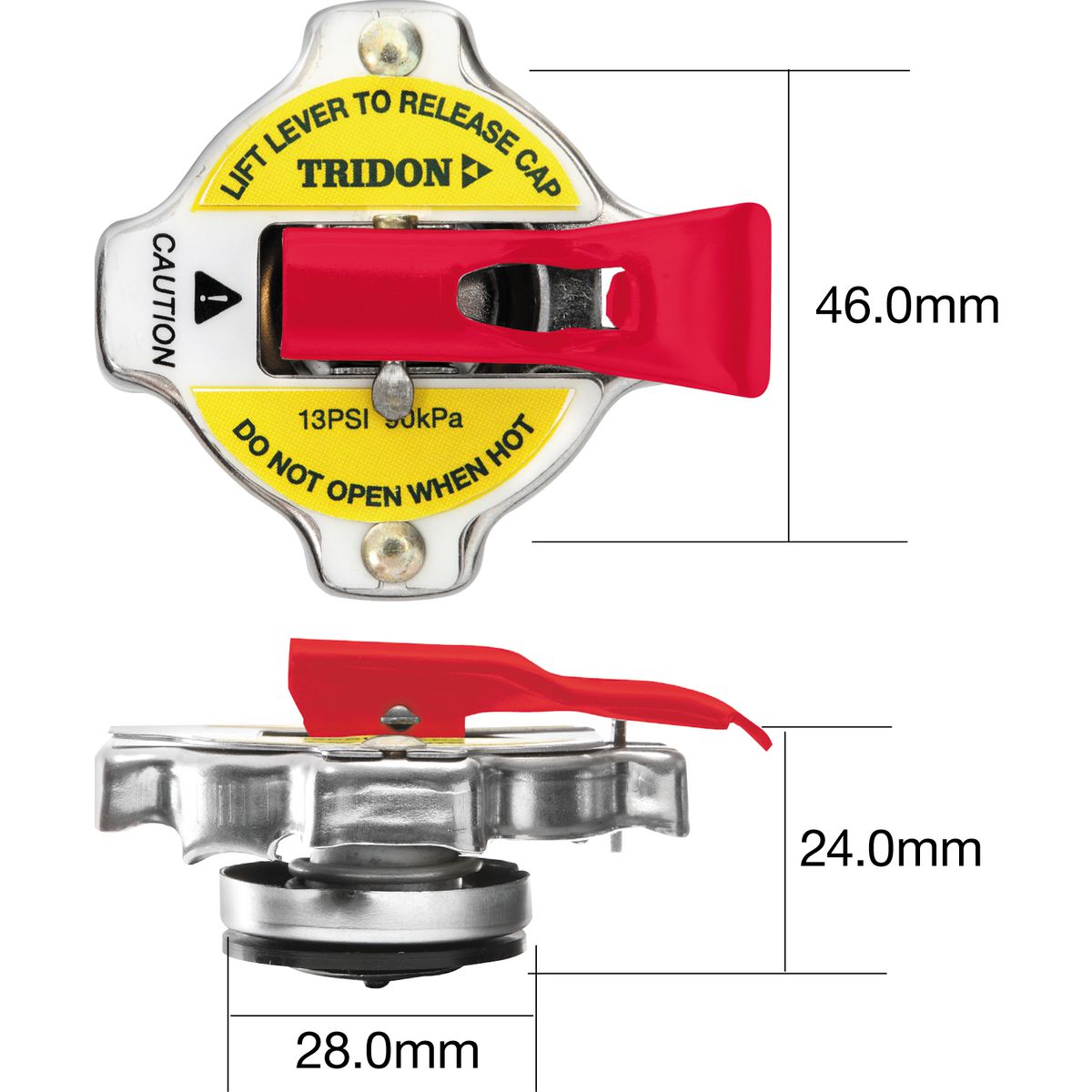 Tridon Radiator Cap Safety Lever CB1390L