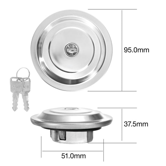 Tridon Locking Fuel Cap TFL200V