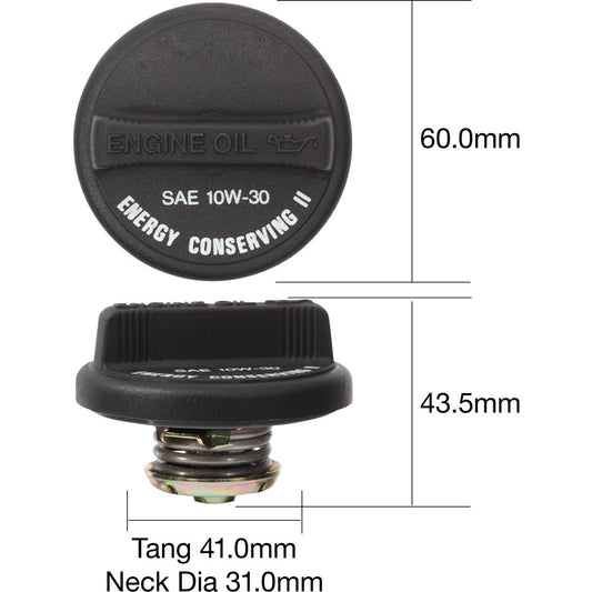 Tridon Oil Cap TOC529