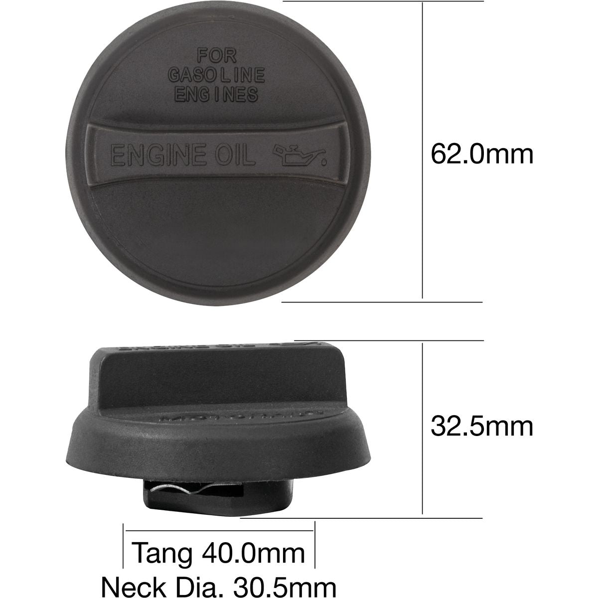 Tridon Oil Cap TOC532