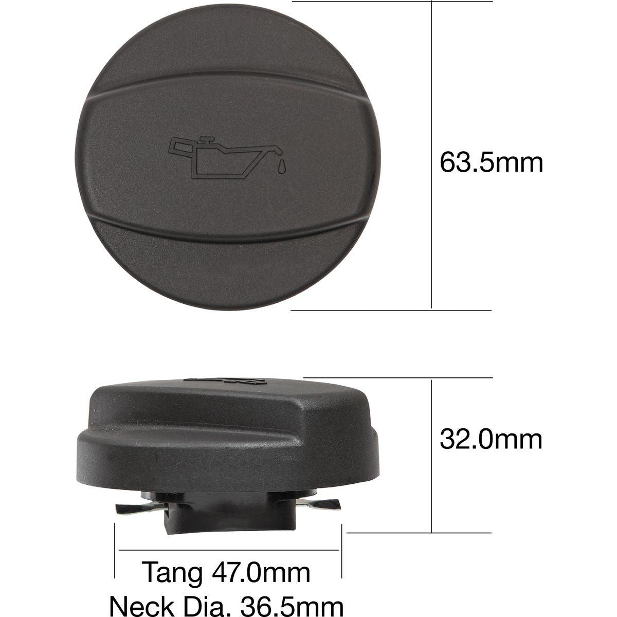 Tridon Oil Cap TOC546