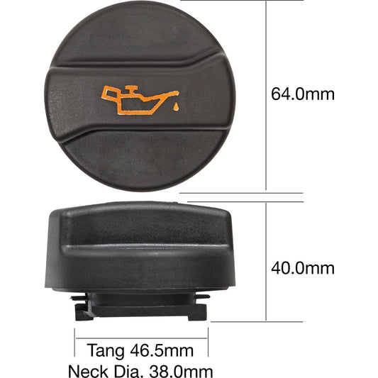 Tridon Oil Cap TOC548
