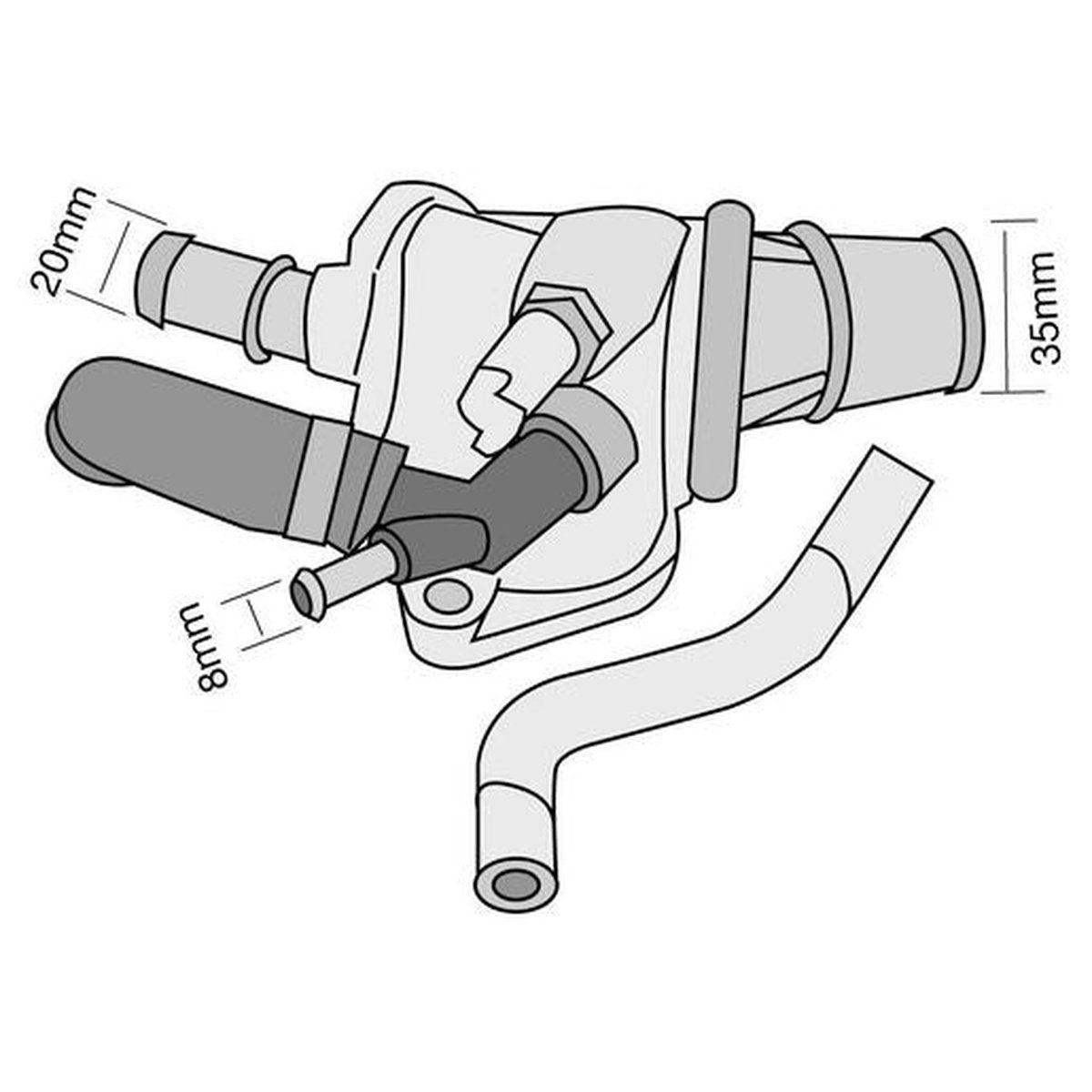 Tridon Thermostat TT1675-190