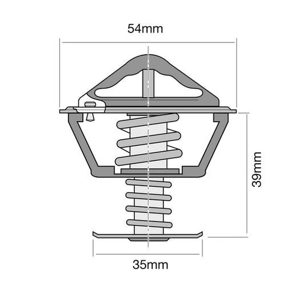 Tridon Thermostat (High Flow) TT354-189P