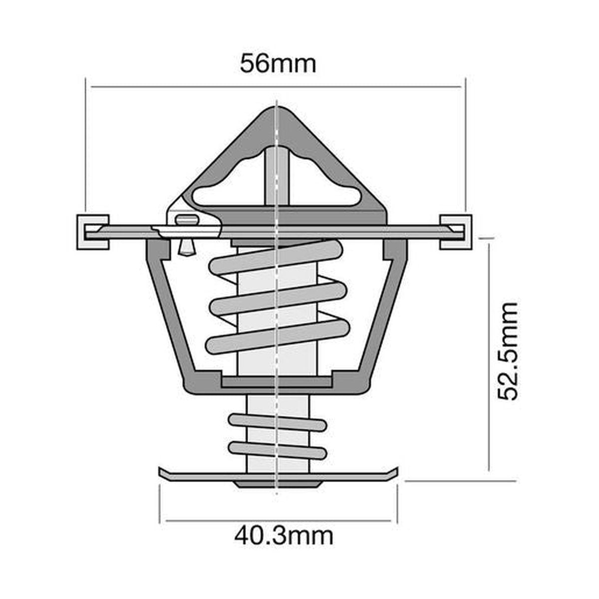 Tridon Thermostat (High Flow) TT523-170