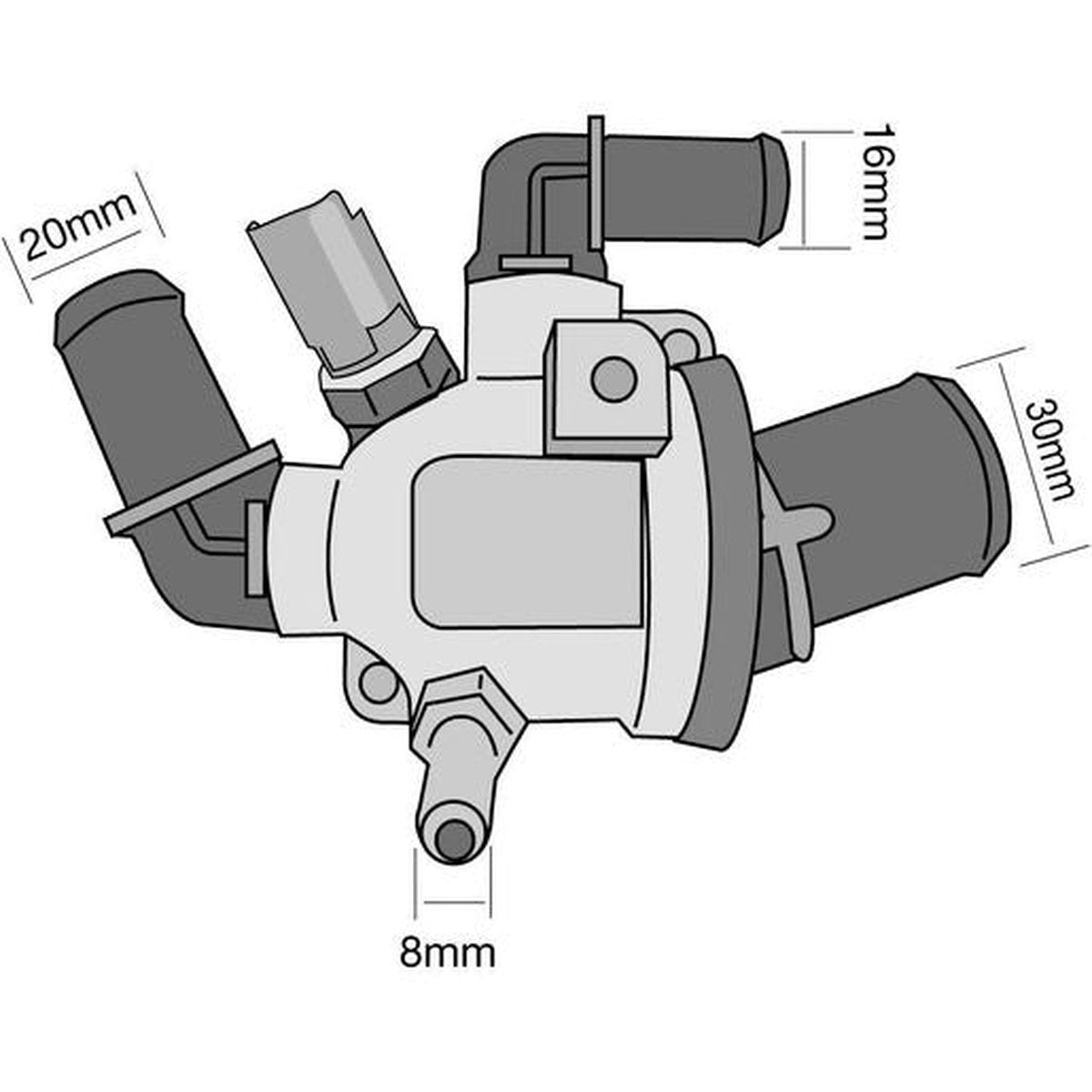 Tridon Thermostat TT627-190