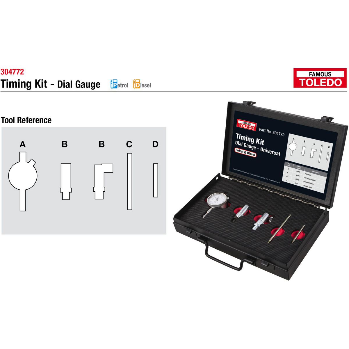 Toledo Timing Kit 304772