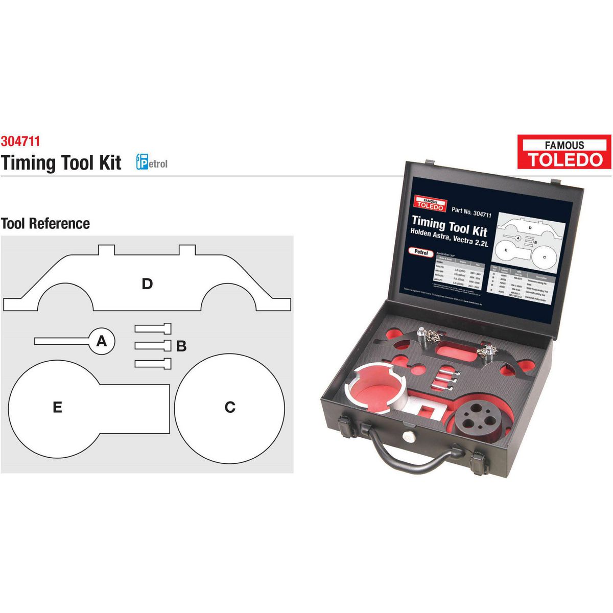 Toledo Timing Tool Kit 304711