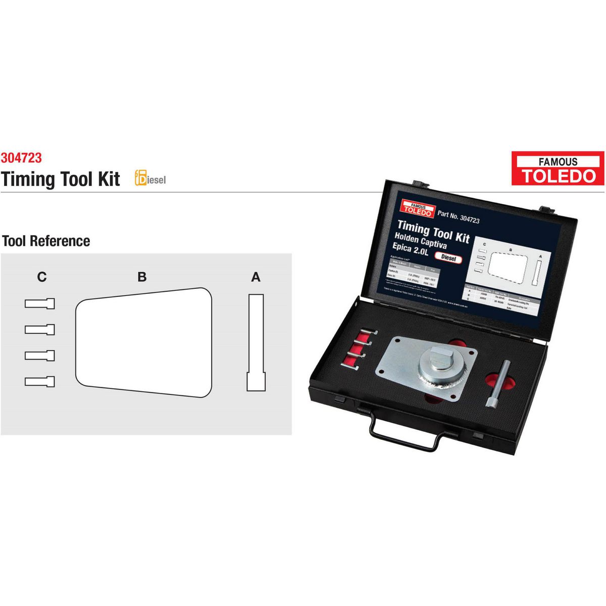 Toledo Timing Tool Kit 304723