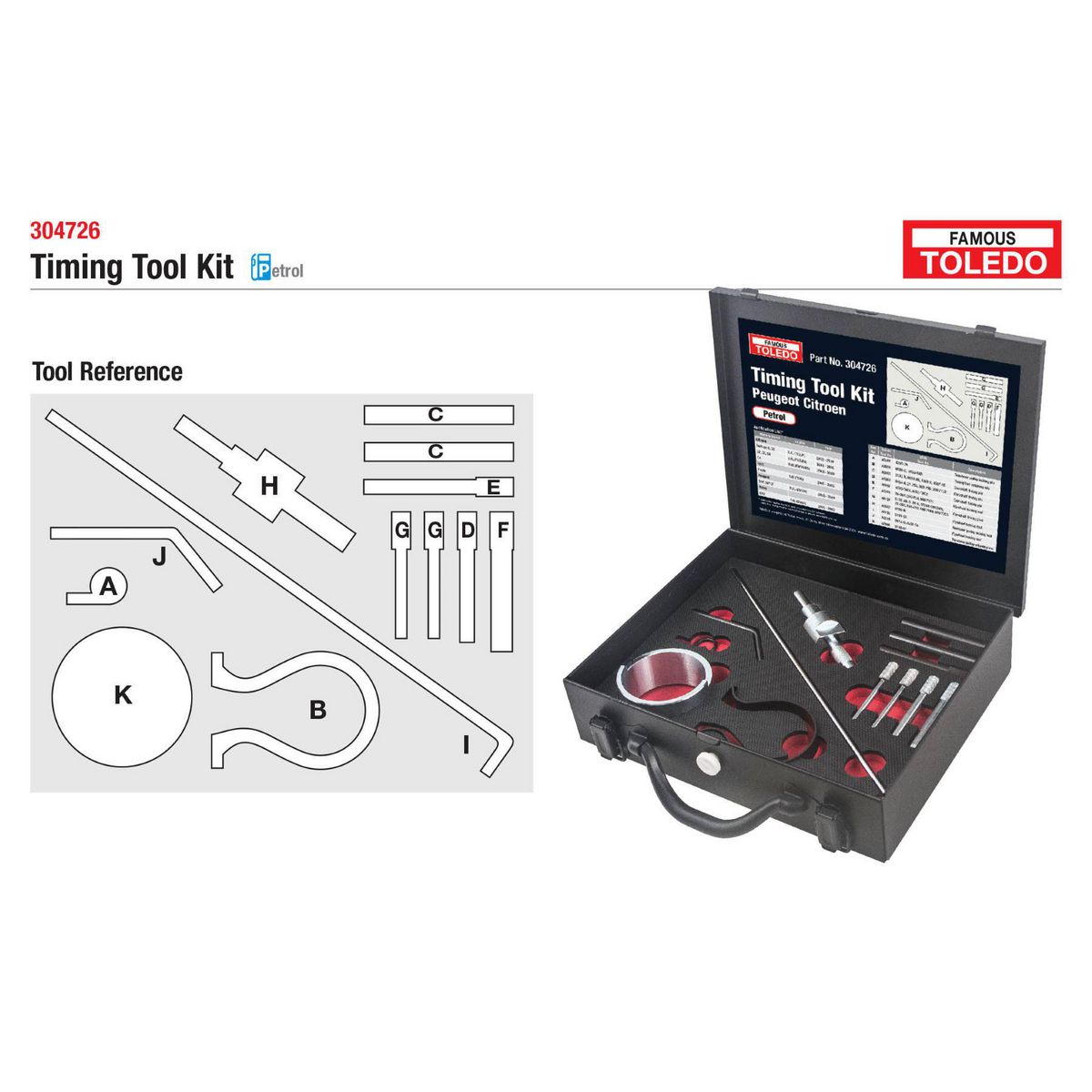 Toledo Timing Tool Kit 304726