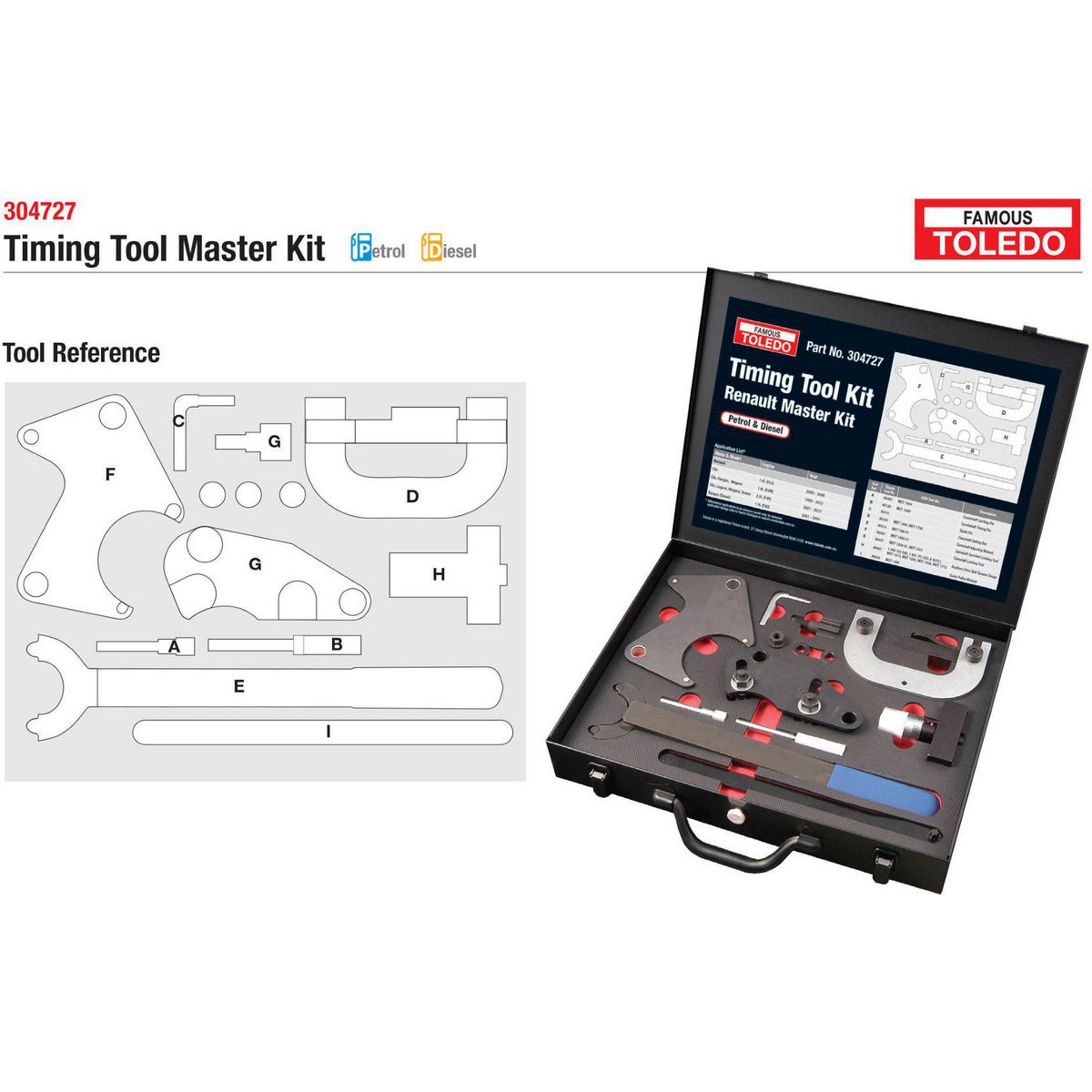 Toledo Timing Tool Kit 304727