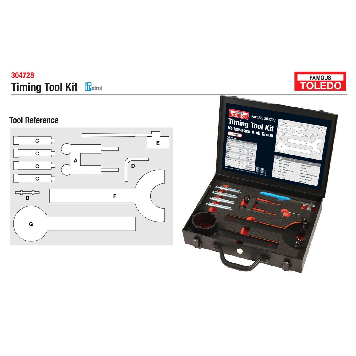 Toledo Timing Tool Kit 304728