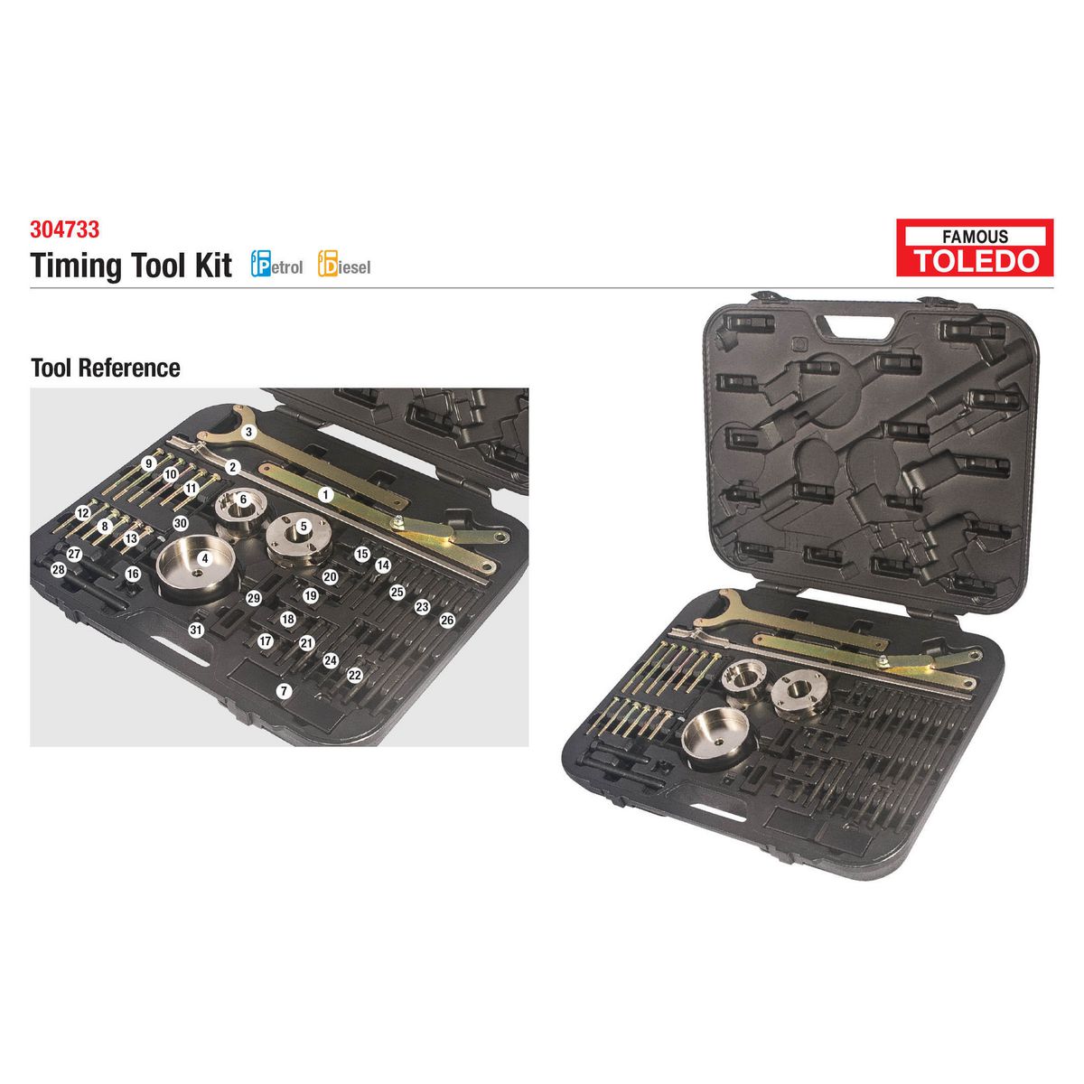 Toledo Timing Tool Kit 304733