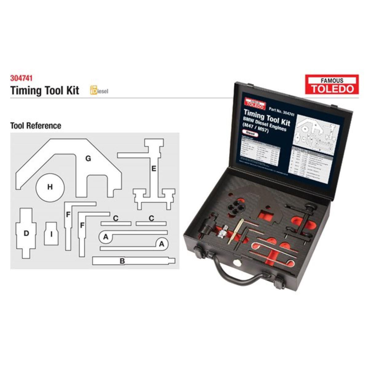 Toledo Timing Tool Kit 304741