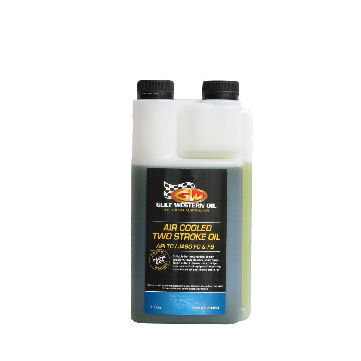 Gulf Western Air Cooled 2 Stroke Engine Oil 1L 30183