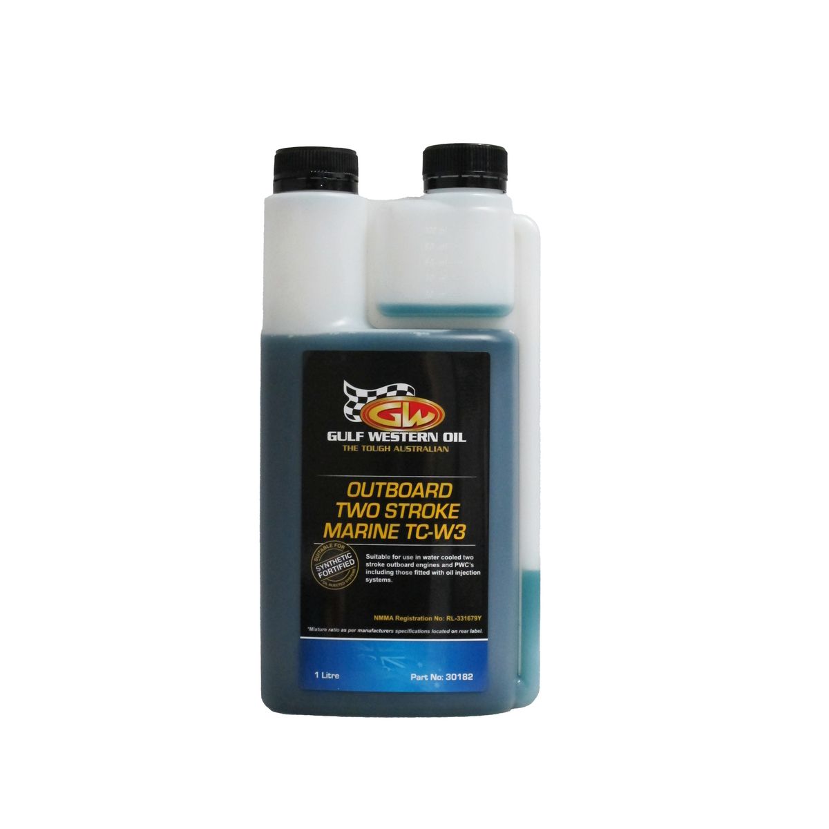 Gulf Western 2 Stroke Outboard Marine Oil 1L 30182