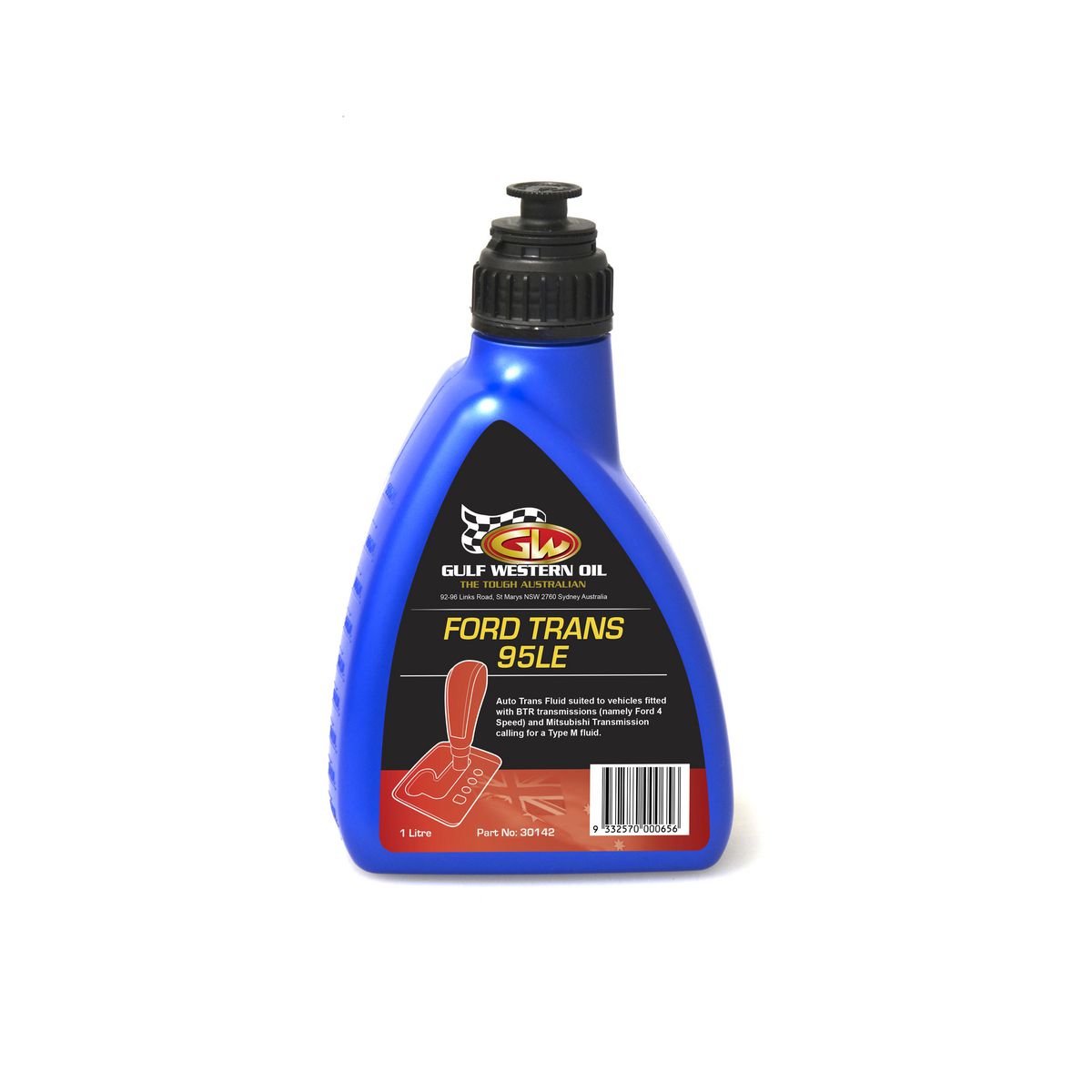 Gulf Western 95LE SAE 10 Auto Trans Fluid 1L 30142