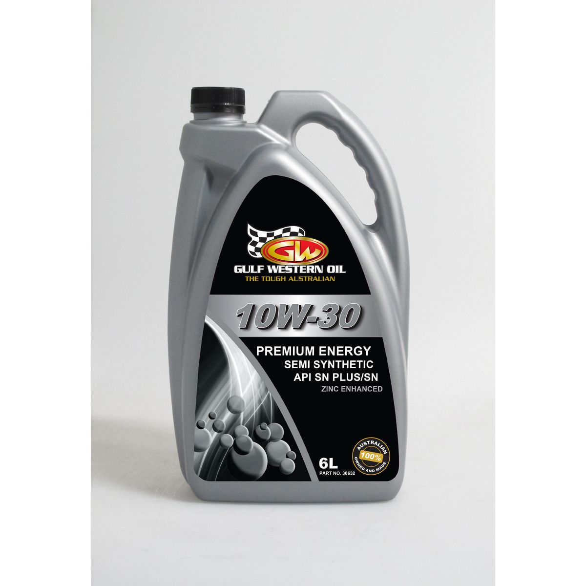Gulf Western Premium Energy Engine Oil 10W-30 6L 30632