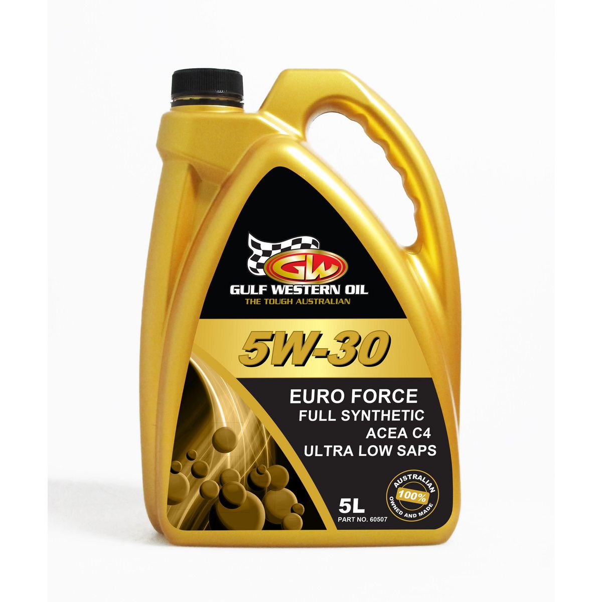 Gulf Western Euro Force C4 Synthetic Engine Oil 5W-30 5L 60507